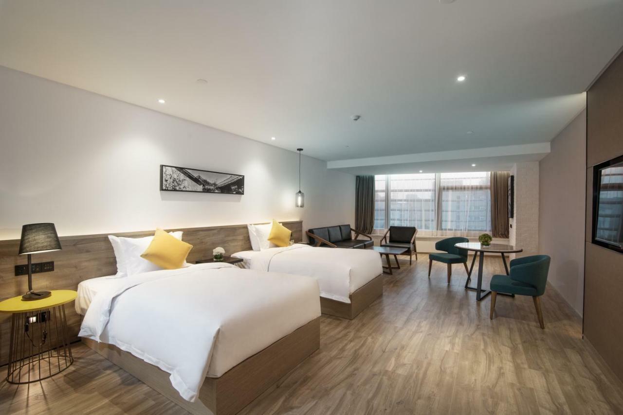 Auraya By Suning Nanjing Hexi Hotel Shangxinhe Exterior photo